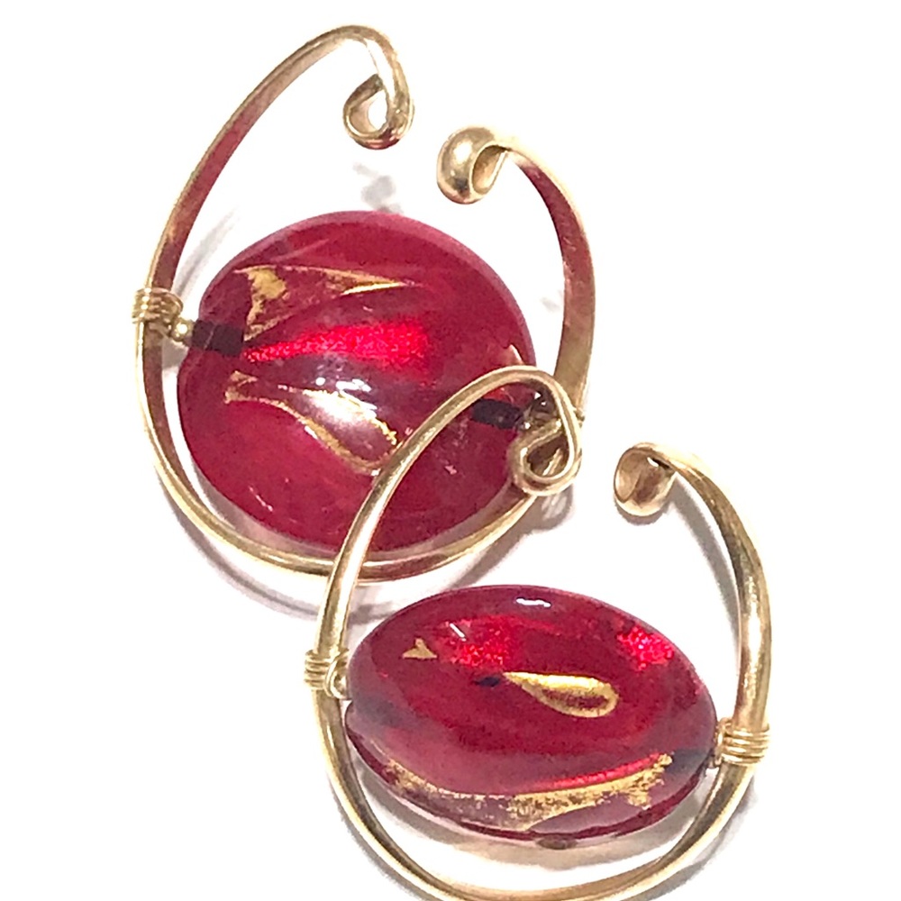 Vintage Non Hole Earings